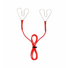 Kabel červený spojovací pro elektrický ohradník - 60 cm