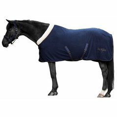Odpocovací fleecová deka pro koně Covalliero A/W 2023 černá, vel. 125 cm