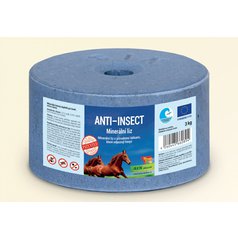 Anti-Insect, minerální liz s přírodními látkami, které odpuzují hmyz, Balení 3 kg