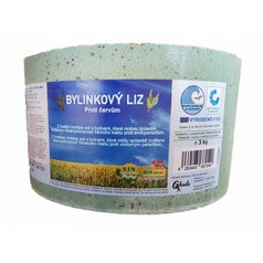 Bylinkový liz proti červům (Balení 3 kg)