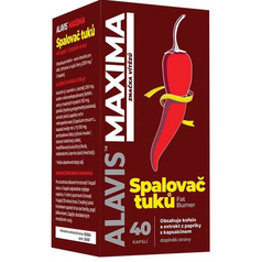 Alavis MAXIMA Spalovač tuků Fat Burner cps.40