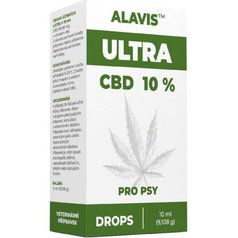 Alavis kapky CBD Ultra 10% olej 10ml